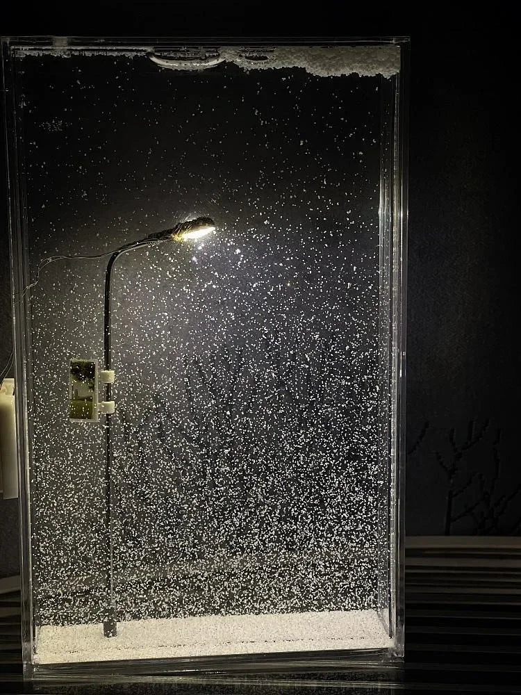 BowLift | Crystal SnowFall Desktop Decor
