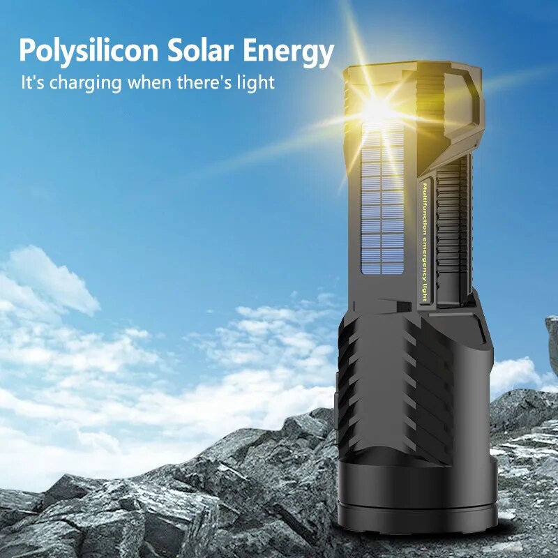 BowLift | Solar High-Power Multifunctional Flashlight