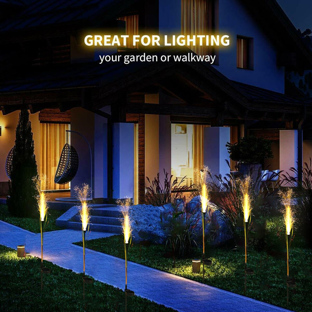 Outdoor Solar Waterproof Reed Garden Lights | Bowlift