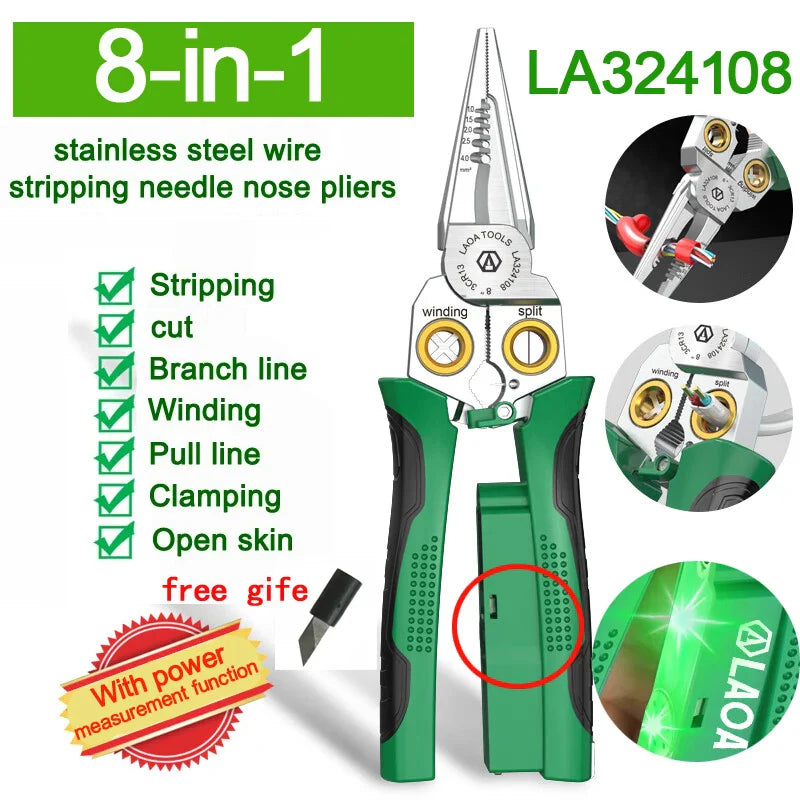 BowLift | Multi-Functional Wire Stripper with Tester Function