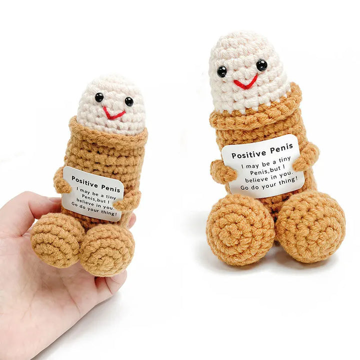 BowLift | Emotional Support Adult Humor Crochet Doll