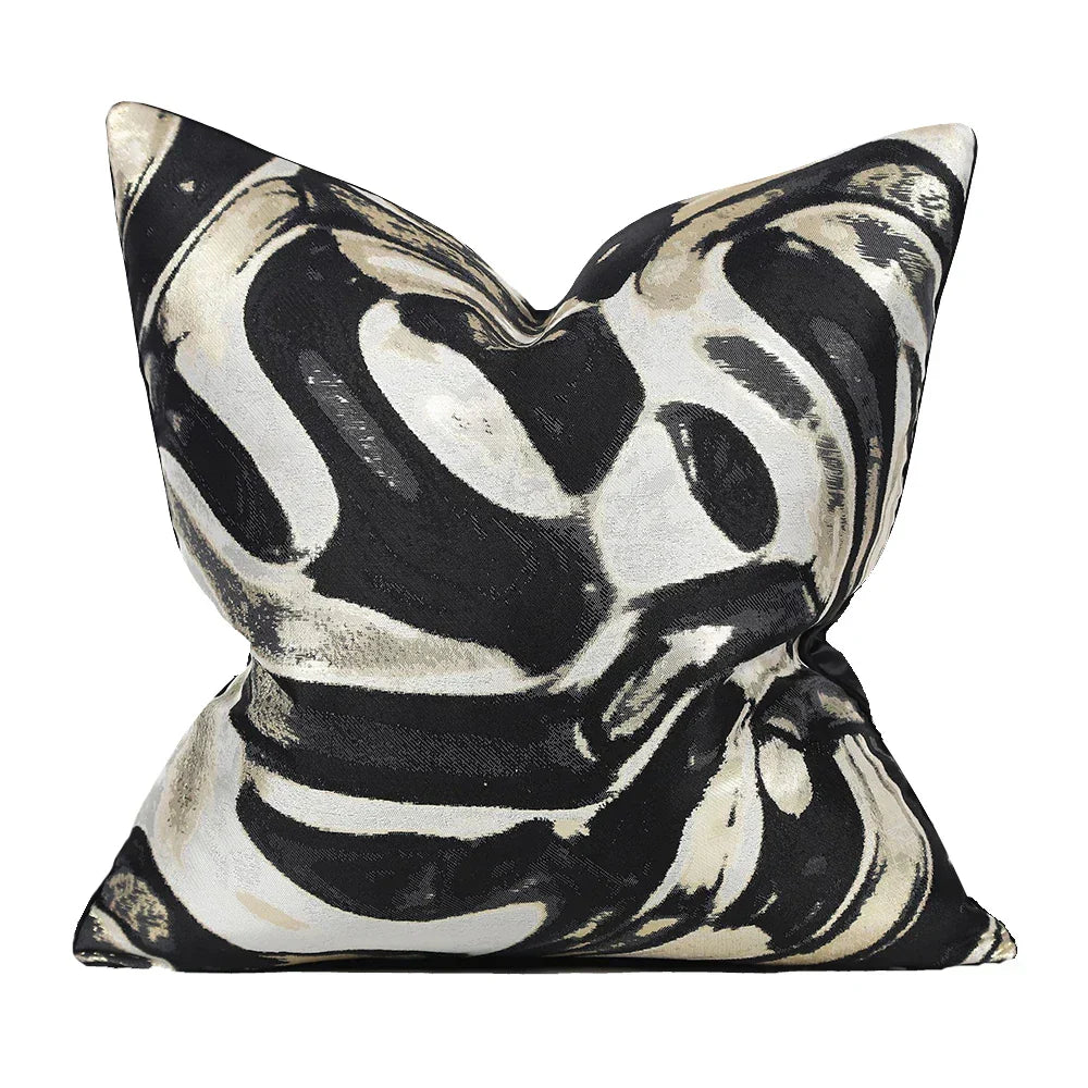 BowLift | LuminaRest Pillowcase - Luxurious Pillowcase with Abstract Design for Modern Interiors