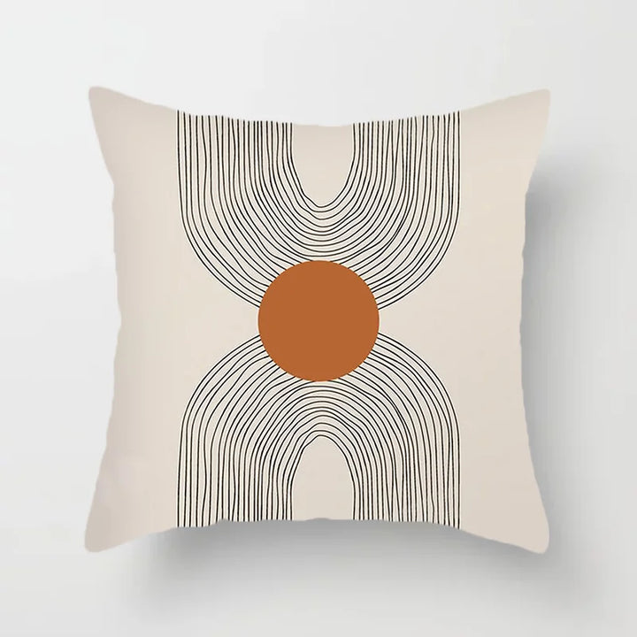 Modern Art Abstract Pattern Decorative Cushion Covers Creative Line Sofa Chair Pillowcases Throw Pillow Case Home Office Decor | Bowlift