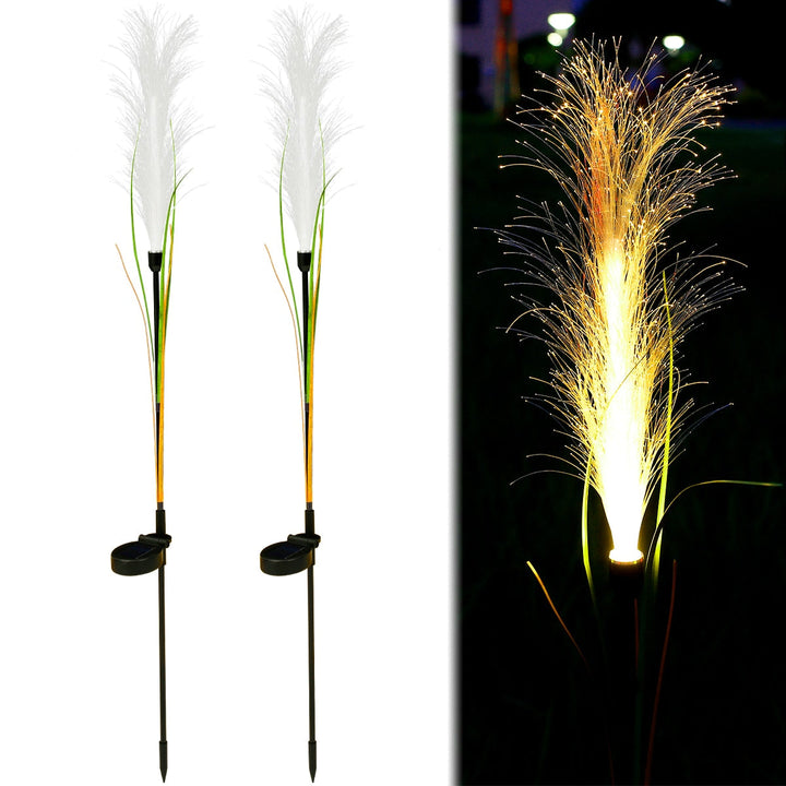 Outdoor Solar Waterproof Reed Garden Lights | Bowlift