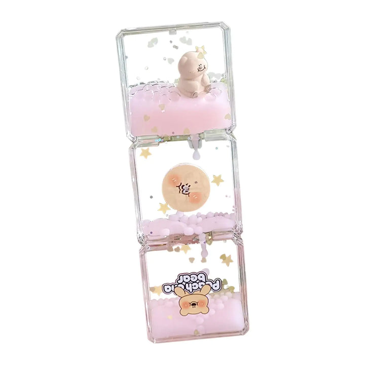 BowLift | Floral Fantasy Liquid Cartoon Motion Hourglass