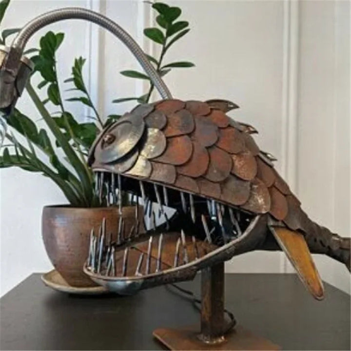 Glowfish Retro Table Lamp Bowlift