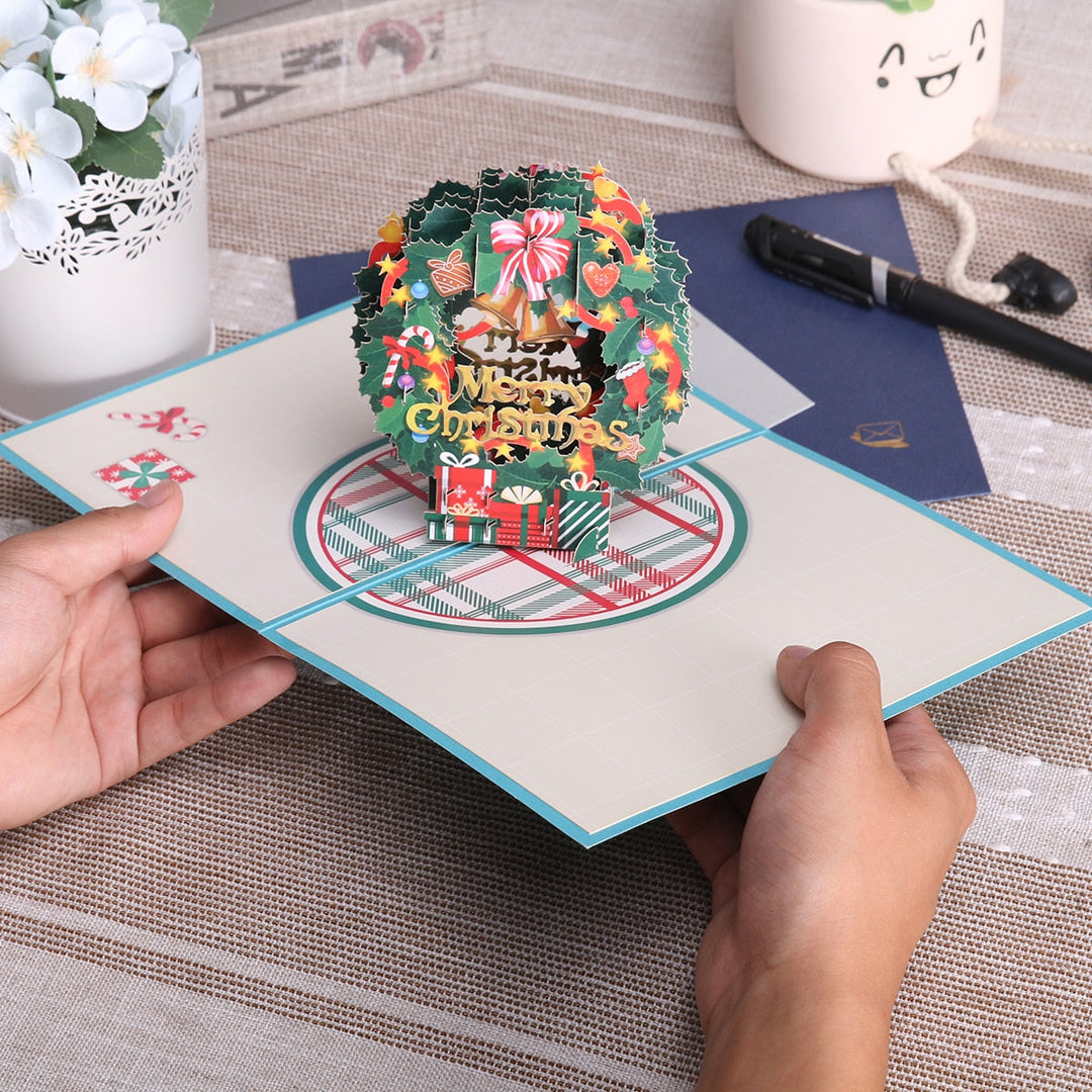 BowLift | 3D Pop-Up Cheerful Christmas Gift Cards