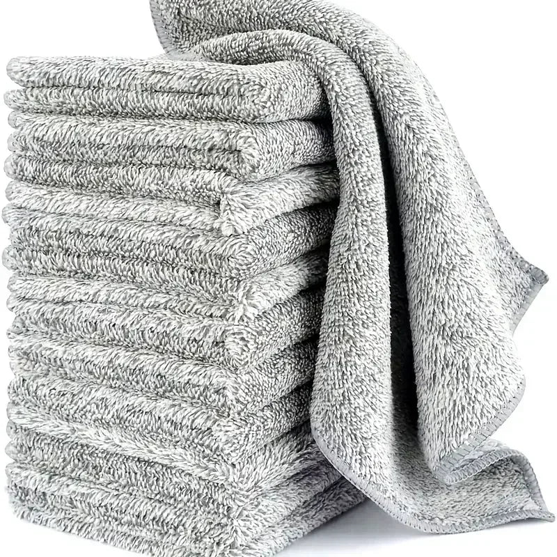 CleanPro 5 Piece Set Microfiber Cleaning Cloths Bowlift