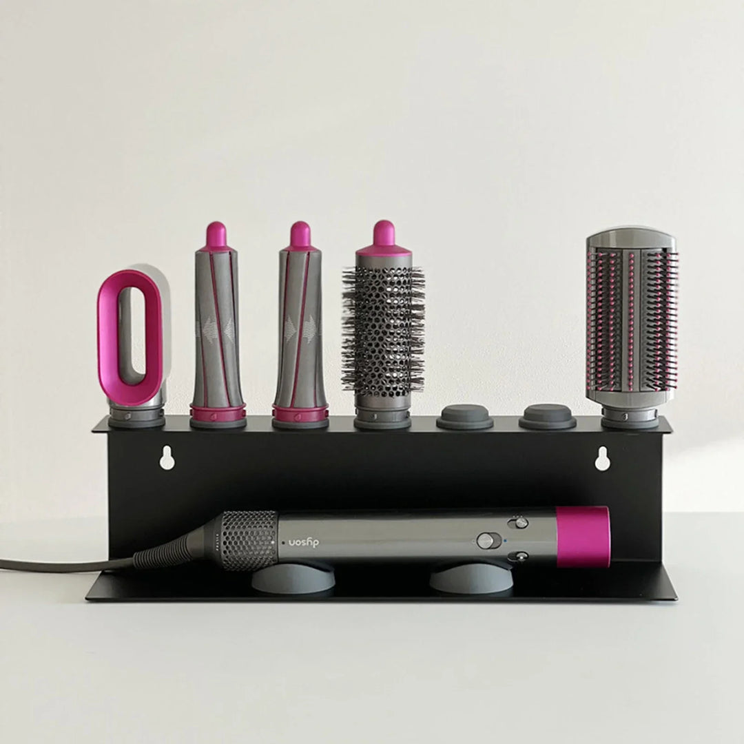 Multifunctional Hair Dryer Stand – Carbon Steel | For Hair Dryers, Straighteners & Curling Irons Bowlift
