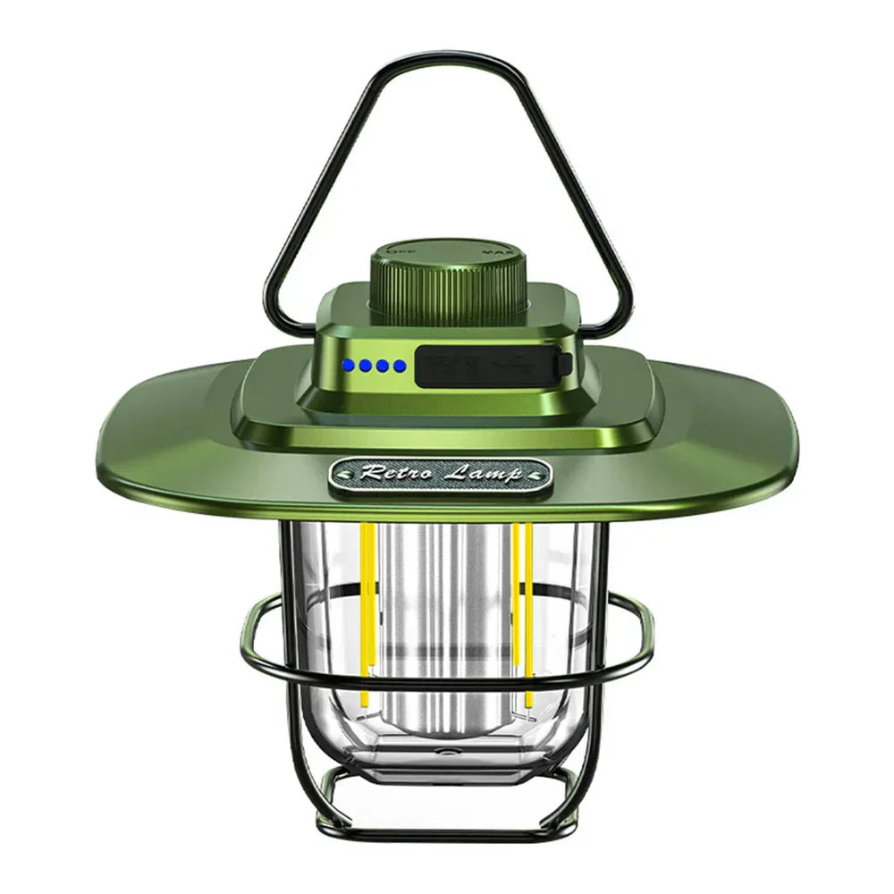 Retro Rechargeable LED Lantern for Adventures Bowlift