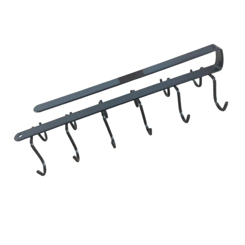 BowLift | Ferrosa Iron Hooks for Kitchen Cabinet | Wall Shelf & Coat Hooks | Space-saving & Load-bearing