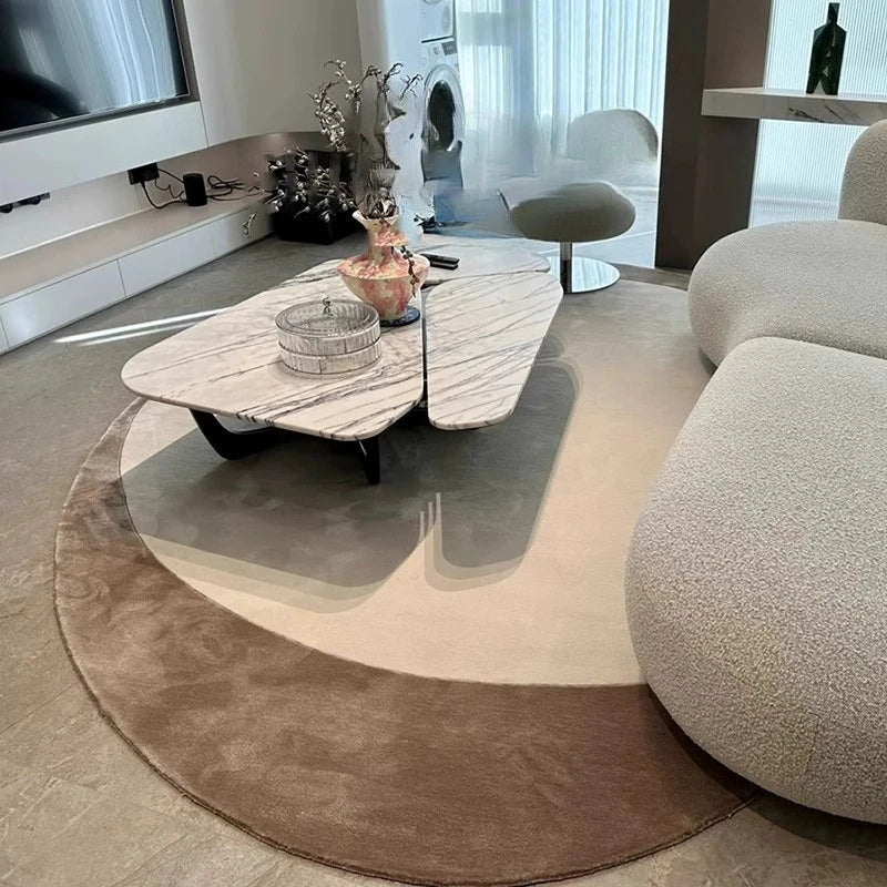 BowLift | Modern Irregular Thick Plush Rug for Living Room Bedroom Lounge and Study Room