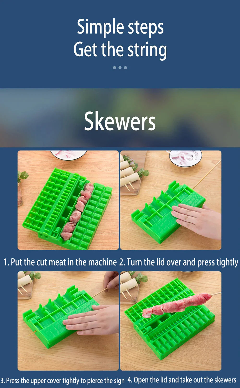 BowLift | All-in-One BBQ Meat Veggie Maker Kit