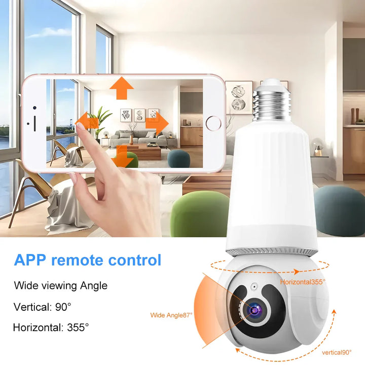 BowLift | Smart Bulb Security Camera