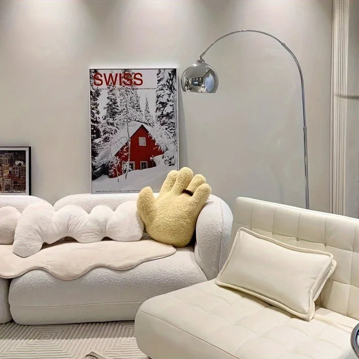 Fluffy Hand Cushions with Ring | Bowlift