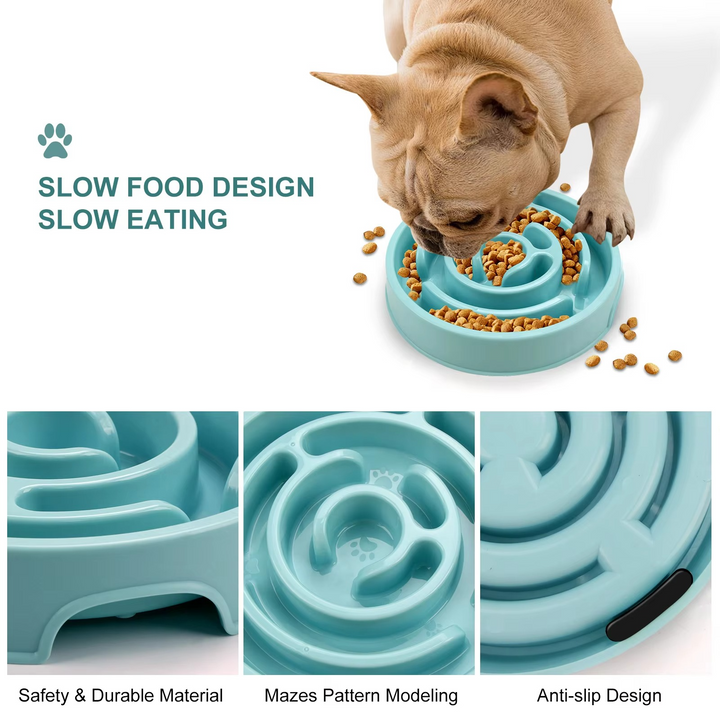 BowLift | Ultimate Pet Slow Feeder Bowl – Secure and Robust for All Pet Sizes