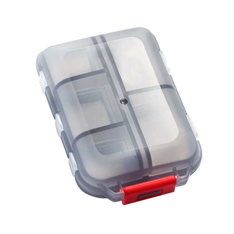 BowLift | MediPocket Travel Pill Case | Moisture-Proof & Compact | 4–12 Compartments | For Vitamins & Medications on the Go