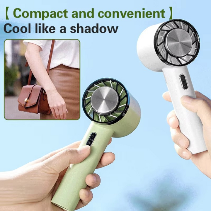 BowLift | Portable Rechargeable Camping Fan with 2200mAh Battery and 3 Speed Settings