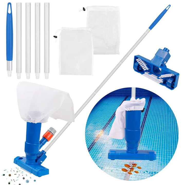 BowLift | AquaRein Pool & Pond Vacuum Set | Underwater Vacuum Cleaner | Incl. EU Plug | For Pools & Aquariums