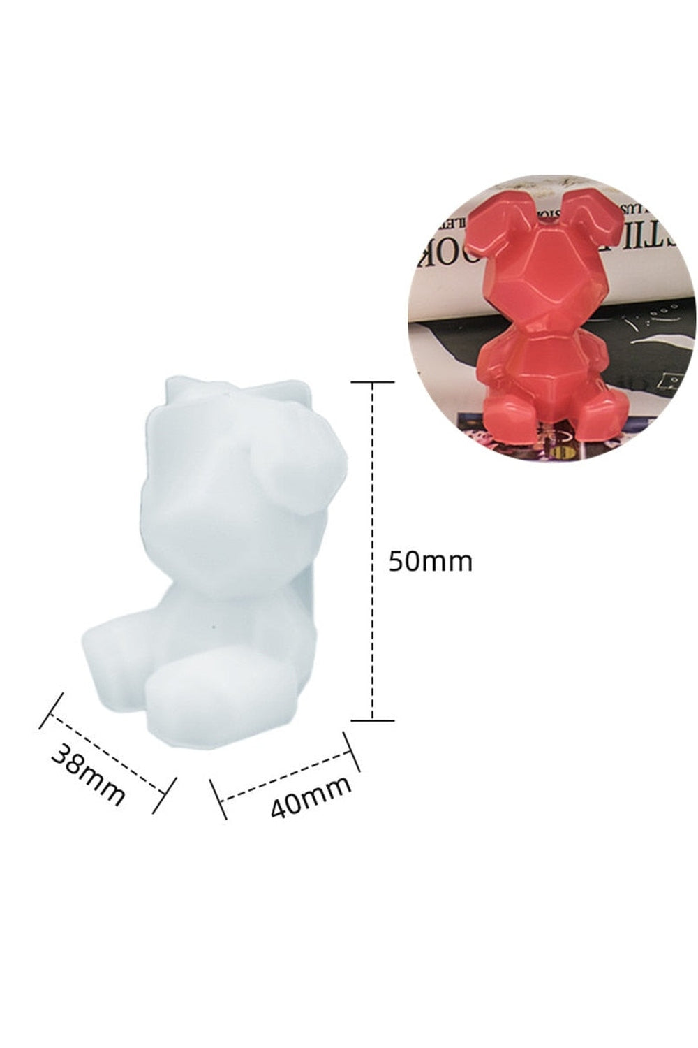 Stereo Bear Candle Shape | Bowlift