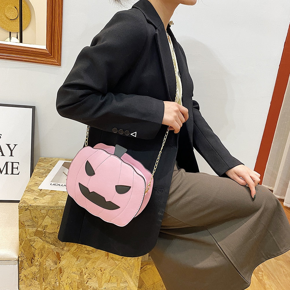 BowLift | Pumpkin Shape Mini Shoulder Bag