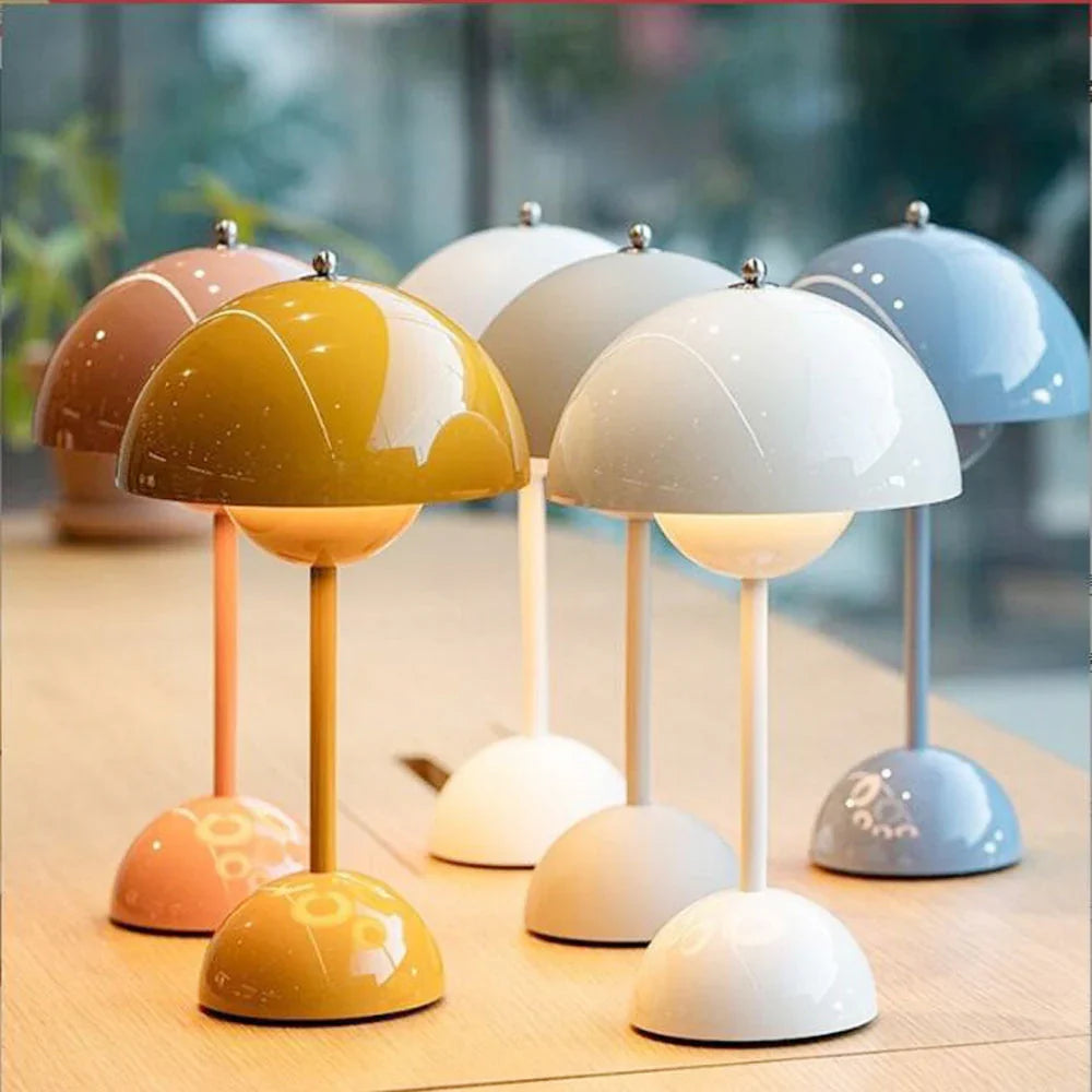 BowLift | Trendy Mushroom-shaped Design Lamp - MushLuxe