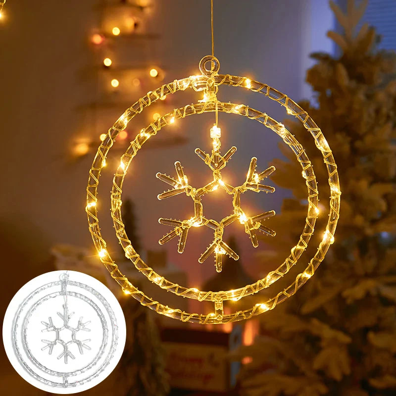 BowLift | FestiveGlow - Battery-operated LED lights with timer and modes