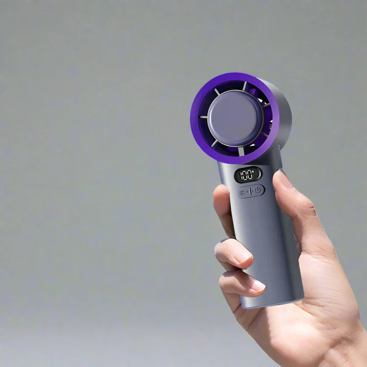 BowLift | Skye Mini Fan with Cooling Plate – Portable Fan with 100 Speeds and Adjustable Breeze
