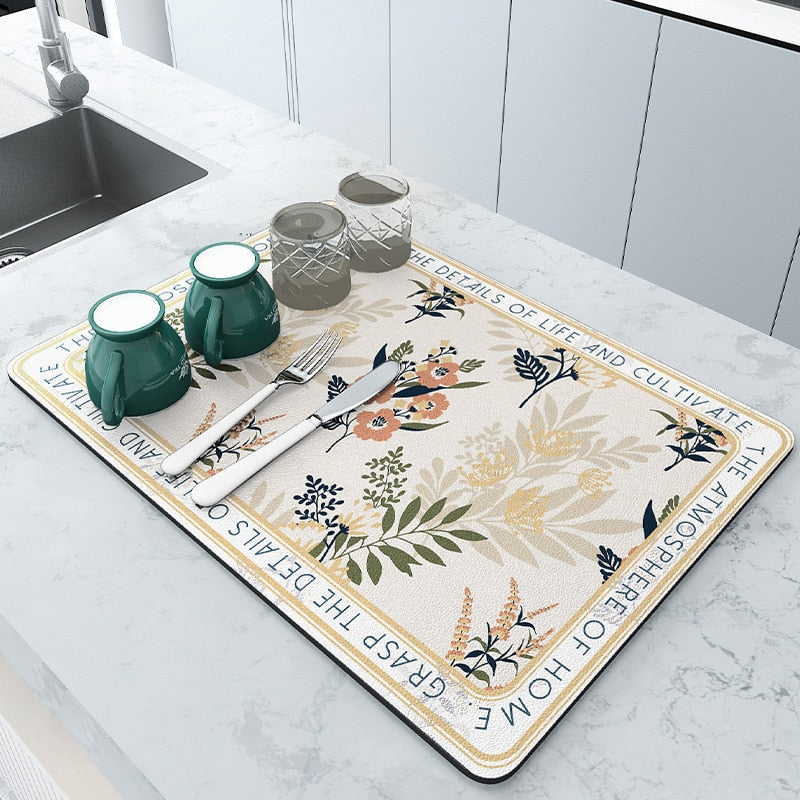 BowLift | Absorbmat Premium - The Perfect Kitchen Mat for Dry and Safe Dishes