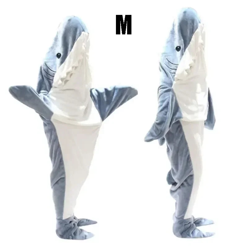 Snuggly Shark Cozy Hooded Onesie Bowliftanket | Bowlift