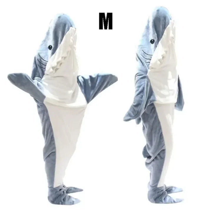 Snuggly Shark Cozy Hooded Onesie Bowliftanket | Bowlift