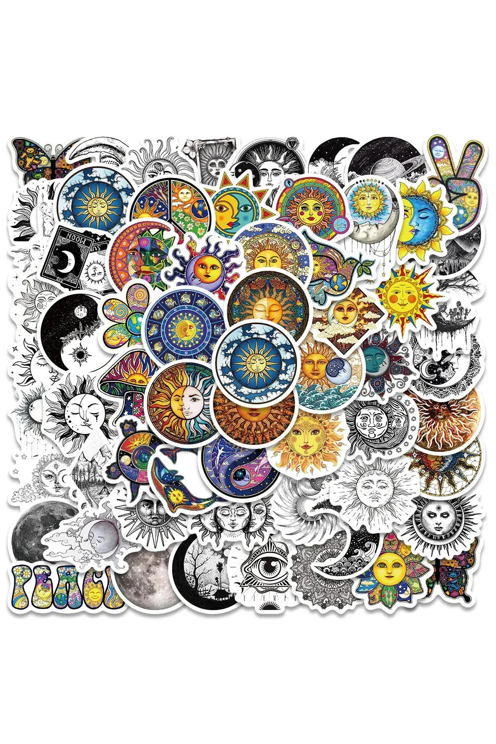 Moon Gothic Sticker | Bowlift