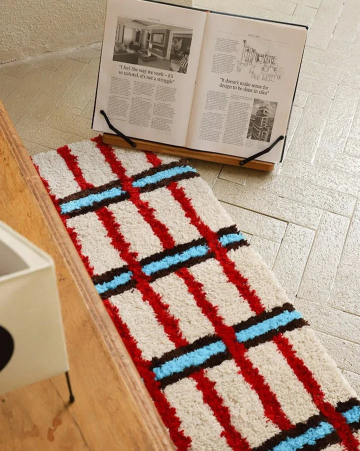 illustrative Grid Rug | Bowlift
