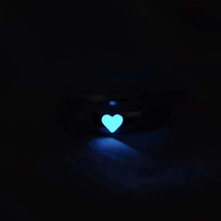 BowLift | Eternal Love Luminous Heart Couple Gift Ring