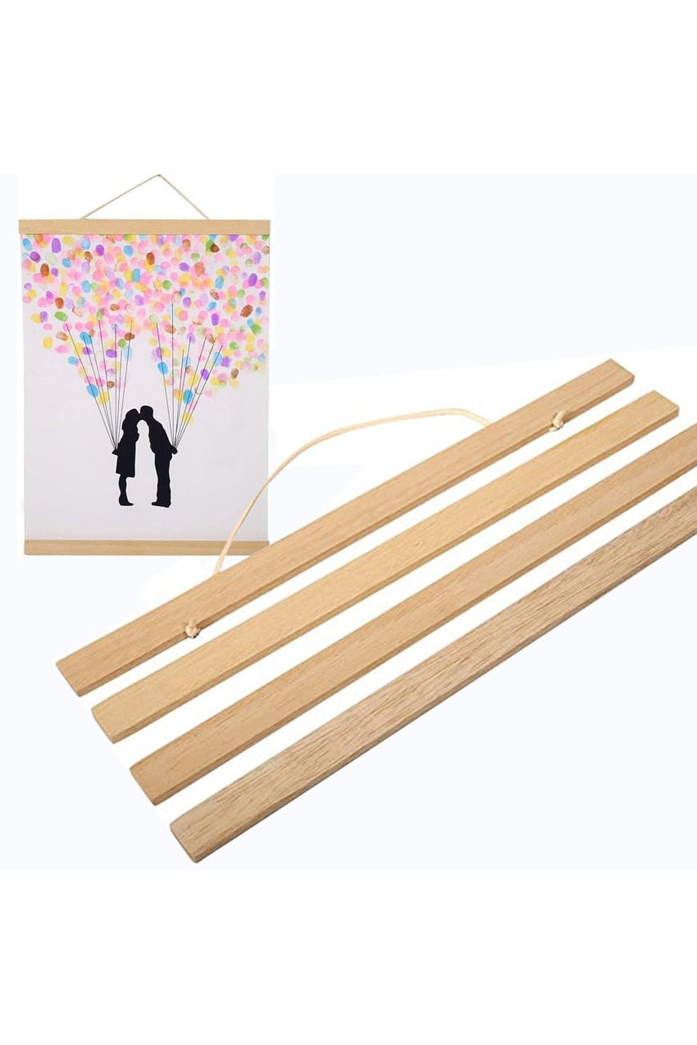 Magnetic poster frame hooks | Bowlift