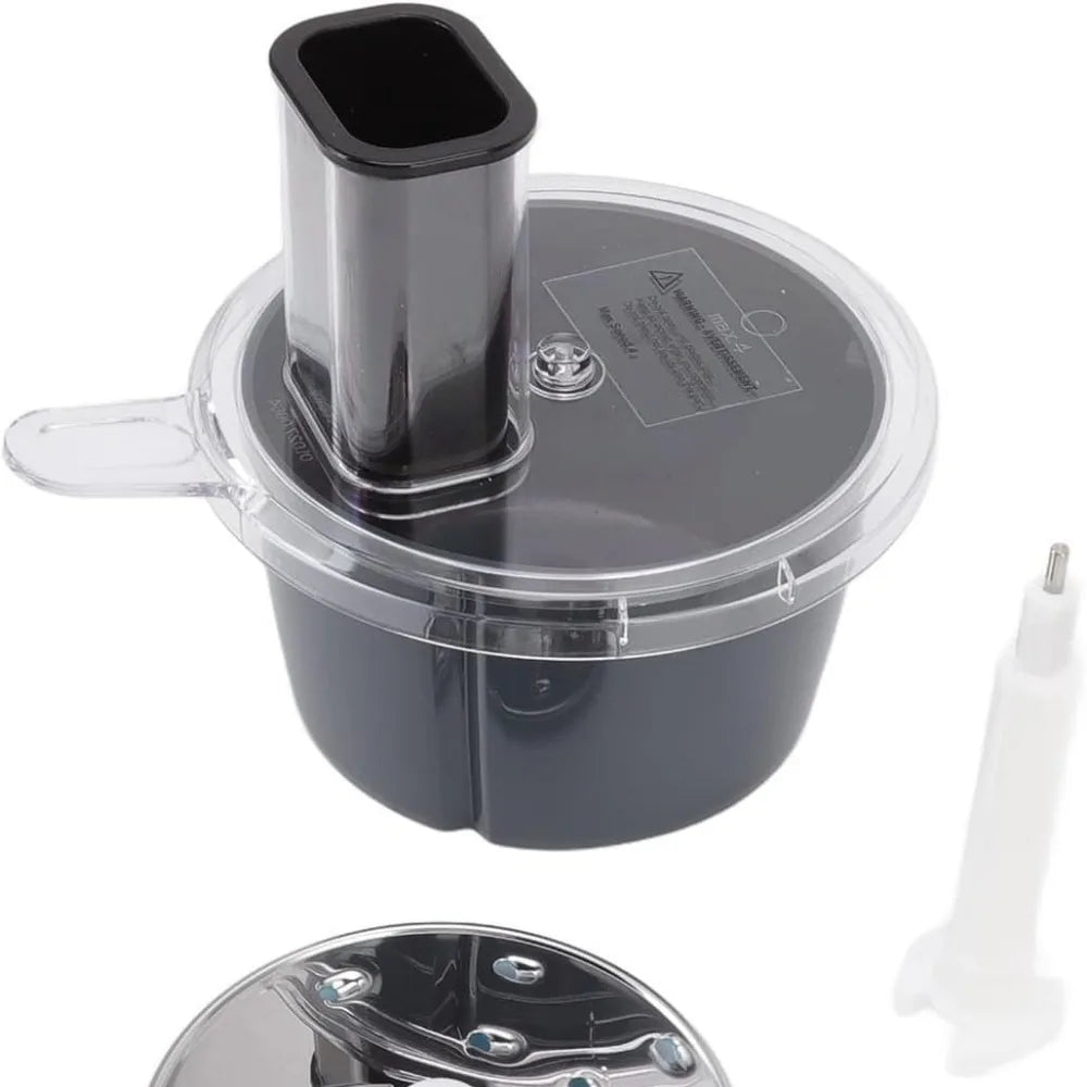 BowLift | MixProTec Multifunctional Accessory Set for Thermomix TM5/TM6 | Cutting Disc, Container & Lid | Dishwasher Safe & Food Safe