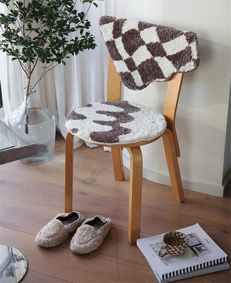 Wavy Grid Seat Cushion | Bowlift