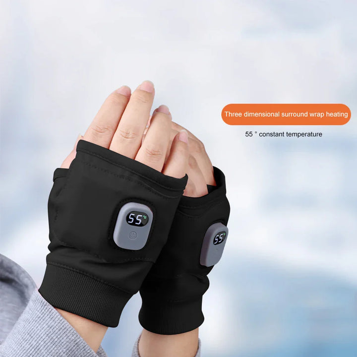 BowLift | ThermoGrip Heated Gloves | 360° All-Around Heat | Rechargeable & Windproof | Touchscreen Function