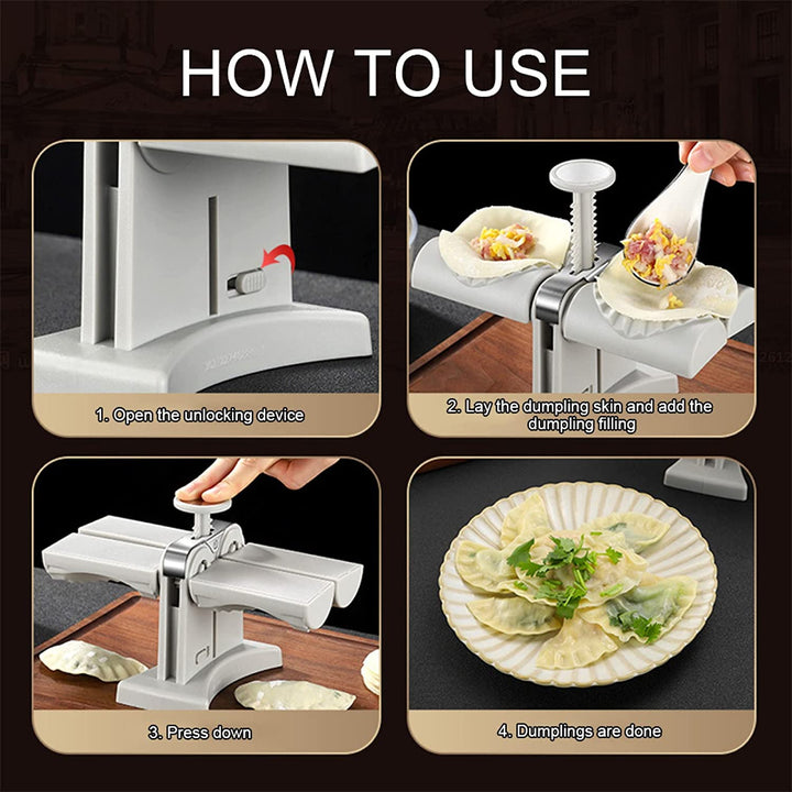 BowLift | Full Automatic Double Dumpling Maker