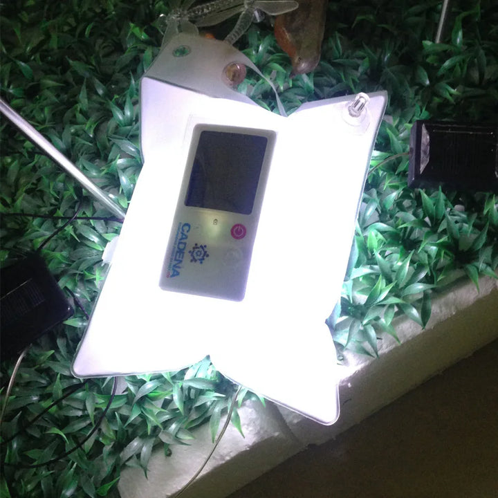 BowLift | Solar lamp in transparent bag – Energy-saving LED lamp for garden and outdoor use