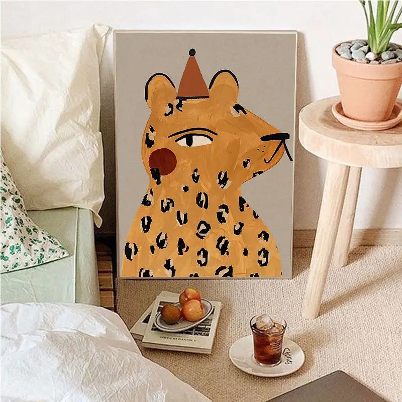 BowLift | Vintage Cartoon Canvas Art