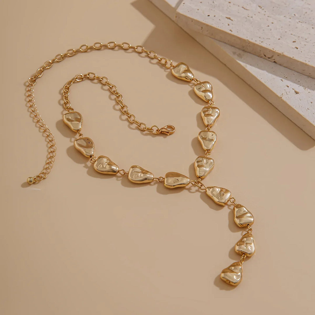 BowLift | Modern Stone Inspired Lariat Necklace