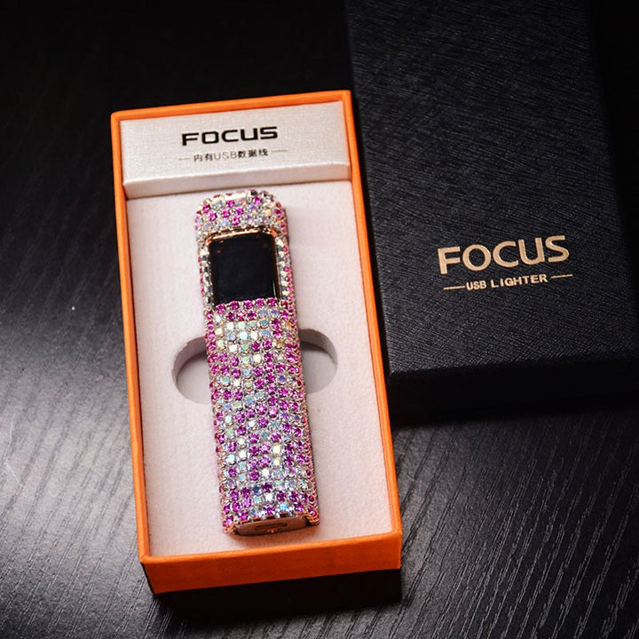 BowLift | Sparkle Stone Rhinestone Rechargeable Portable Lighter