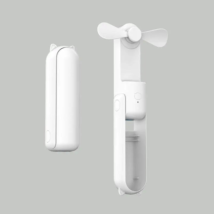 New Handheld Portable Mini Fan - Creative, Three-Speed Adjustable, Solid Color, USB Rechargeable Small Fan | Bowlift