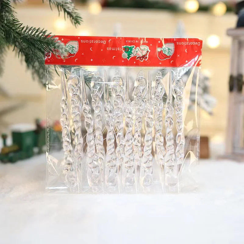 BowLift | WinterGlans | Premium Crystal Clear Christmas Decorations Set
