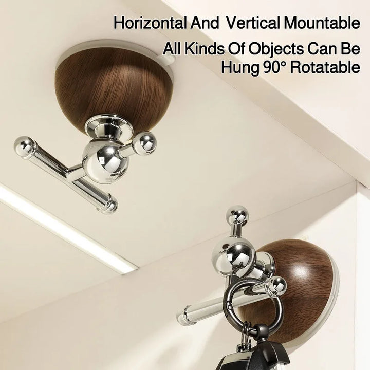 Punch-Free Quick Hang Wall Suction Cup Hook | Bowlift