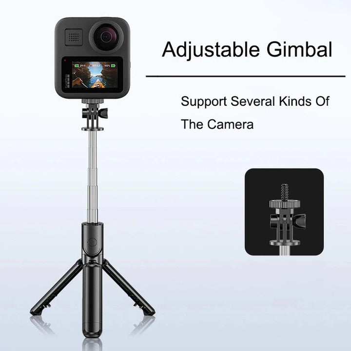 BowLift | Bluetooth Selfie Stick Tripod with Fill Light