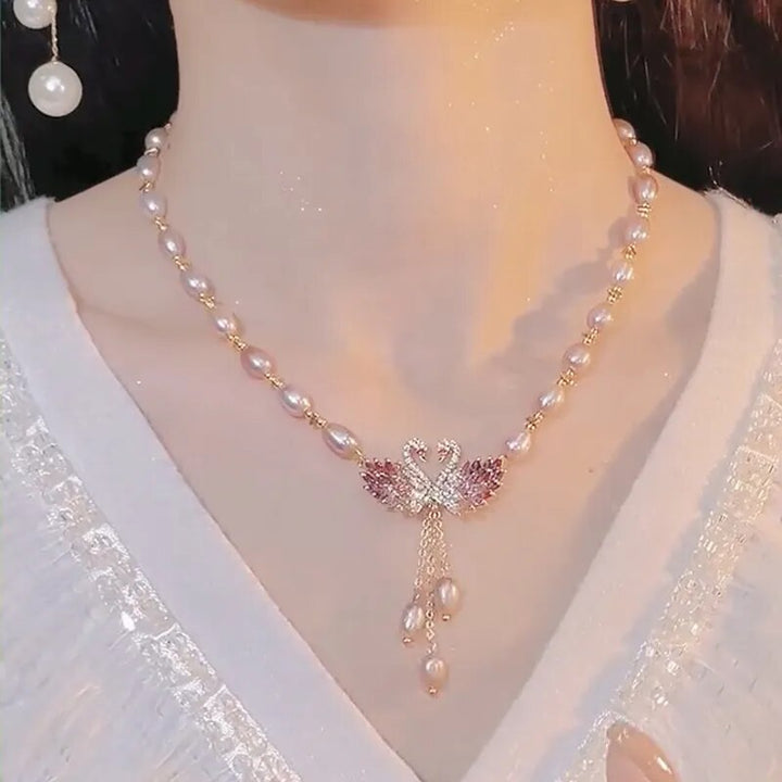 BowLift | Swan Love Charming Pendant Necklace