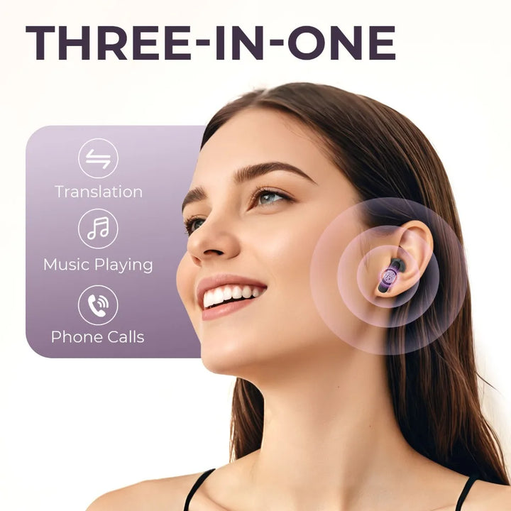 BowLift | Touch Screen Translation Headphones with Noise Cancelling – Avelora