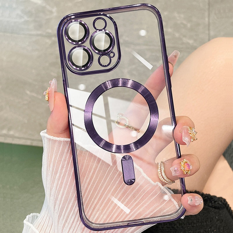 BowLift | Sky Clear Transparent Silicone iPhone Case